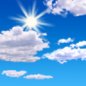 Today: Increasing clouds, with a high near 27. Calm wind becoming south 5 to 8 km/h in the afternoon. 